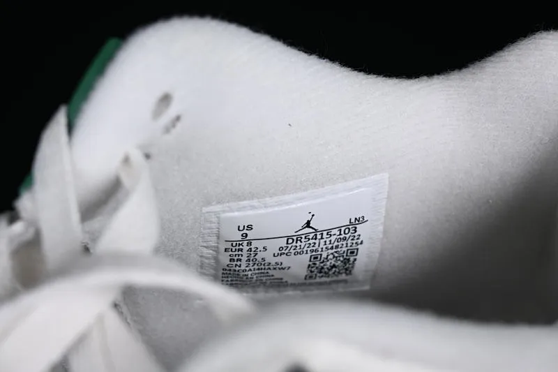 All categories Air Jordan Jordan series basketball shoes Air Jordan 4 OG version Nk SB x Air Jordan 4 "Pine Green" AJ4 Joe 4 joint white green DR5415-103